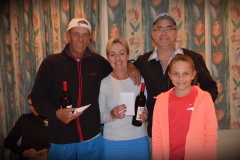 Mixed doubles winners